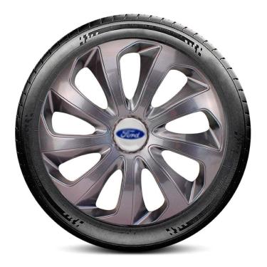 Imagem de Calota LC121 Ford Aro 15 Grafite Velox Escolha o carro