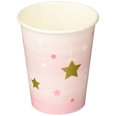 Imagem de Creative Converting Twinkle Little Star Paper Cups Party Supplies, Multicolor,9 oz.