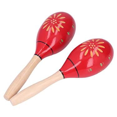Imagem de Instrumentos Musicais Maracas, Chocalhos De Plástico Durável Maracas Shaker De 9,4 Polegadas, Maracas Grandes Para Aula De Música Infantil, Sino De Vaca, Festa, Apresentação De Banda, Esportes.