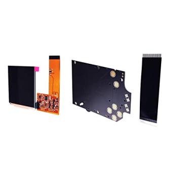 Imagem de MOUDOAUER Tela LCD de reposição para gamepad, tela LCD IPS, retroiluminação, tela LCD de destaque para Game Boy