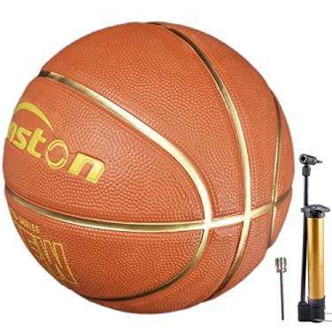 Imagem de Senston Bola de basquete masculina de basquete de 74,9 cm ao ar livre tamanho oficial 7 bolas de basquete