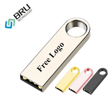 Imagem de Personalizado Mini Pen Drive Metal  USB Flash Drive  Stick Engrave Texto Imprimir Logo Pendrive