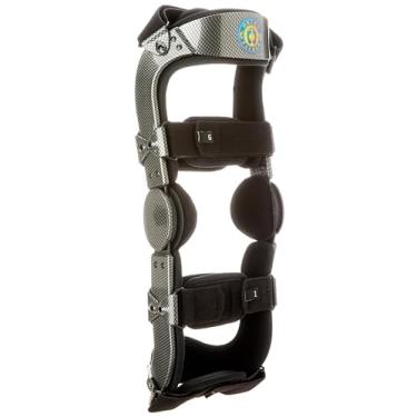 Imagem de Joelheira com Abertura Brace, Ortho Pauher, Preto, Pequeno, Direito