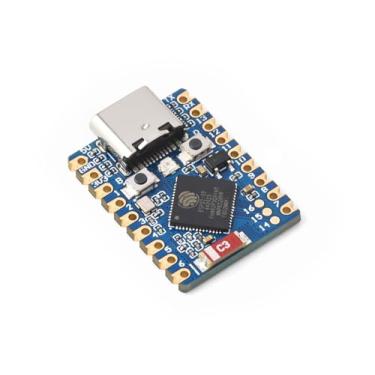 Imagem de Waveshare Mini placa de desenvolvimento ESP32-S3, baseada no processador dual-core ESP32-S3FH4R2, 240 MHz, Wi-Fi 802.11 BGN e Bluetooth 5