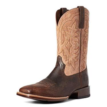 Imagem de ARIAT Bota unissex infantil Ryden Ultra Western, Pedrinha escura e desgastada, 13 Big Kid