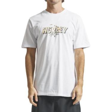 Imagem de Camiseta Hurley Aloha Sm24 Masculina Branco