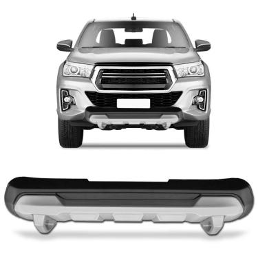 Imagem de Overbumper Hilux 2019 2020 Front Bumper Prata Dfender