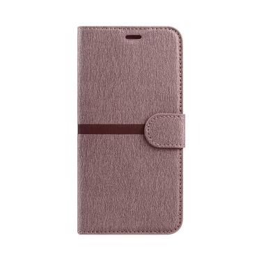 Imagem de Case Capinha Flip Carteira Rose Para Moto Edge 50 Fusion Xt2429 6.7