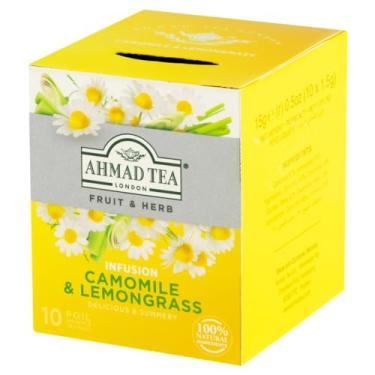 Imagem de Ahmad Tea London Chá Misto De Camomila E Capim-Limão Fruit & Herb Caixa 15G 10 Unidades De 1 5G Cada