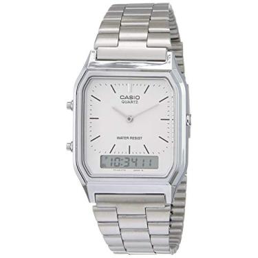 Imagem de Casio - Relógio masculino - AQ230A7D, prata, núcleo, Prata, Núcleo