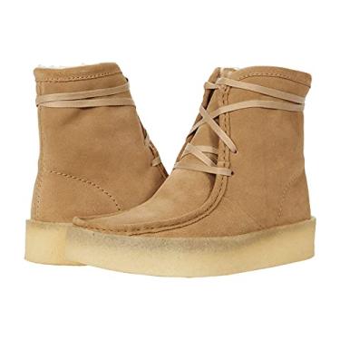 Imagem de Clarks Wallabee Cup Hi Light Tan Suede 8 B (M)