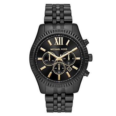 Imagem de Relógio Michael Kors Feminino Ref: Mk8603/1pn Cronógrafo Black