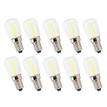 Imagem de 10 Unidades de Lâmpadas LED E14 de Alto Brilho Lâmpadas de Alto Brilho 1,5 W AC230V Rgy Lâmpada LED E14 Eficiente Com Tecnologia de Mento para Iluminação Brilhante e Duradoura