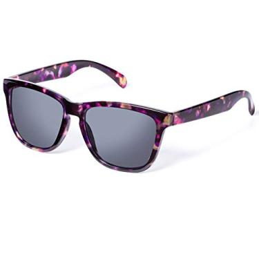 Imagem de Óculos de sol femininos e masculinos com proteção UVA/UVB UV400, lentes espelhadas, adequado para atividades ao ar livre, esqui, férias, dirigir pescaria, Tartaruga roxa