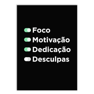 Imagem de Placas Decorativas Frases Motivacionais Empreendedorismo Mentalidade Varios Modelos Decoração Quarto Sala Escritório