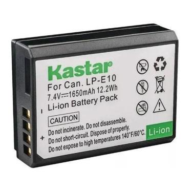 Imagem de Bateria De Alta Capacidade Kastar Lp-E10 1650Mah Para Canon