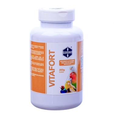 Imagem de Vitafort 200g Complexo B Evita Deficências Nutricionais Degeneração Testicular Nascimentos Prematuro Suplemento para Aves Reprodução
