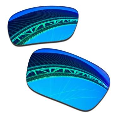 Imagem de LenzProse Lentes de reposição polarizadas de 1,5 mm para óculos de sol Oakley Fuel Cell OO9096 60 mm, antiarranhões | Ajuste perfeito