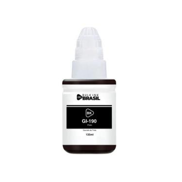 Imagem de Garrafa de tinta Gi-190 Preto compatível canon G1110 - Bulk Ink do Bra