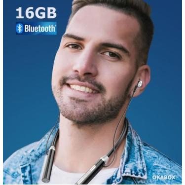 Imagem de M60 8D Surround Sound Wireless Neck-mounted 5.1 Bluetooth Earphone Sup