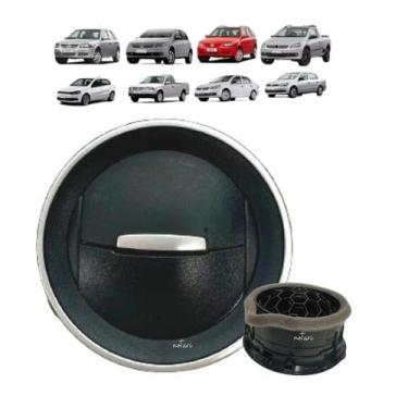 Imagem de Difusor Ar Gol Saveiro Voyage G4 G5 G6 Cromado Novo Original - Volkswa