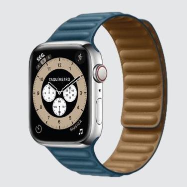 Imagem de Pulseira Silicone Magnética bg-az 42/44/45/49 mm - LOFT