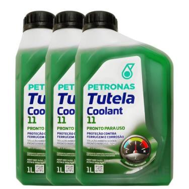 Imagem de 3 Litros Aditivo Radiador Petronas Coolant 11 Pronto Uso Inorgânico Eq