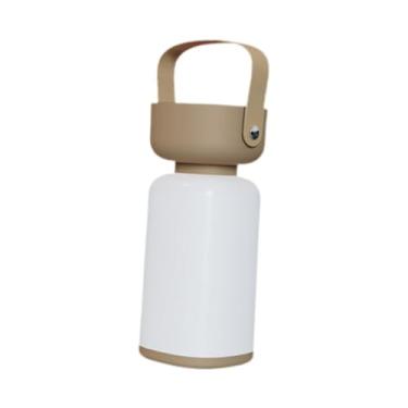 Imagem de shamjina Lanterna de acampamento 3 modos luz noturna lanternas à prova d'água 3W tenda lanterna luz de acampamento para casa caminhadas mochila quintal, Marrom