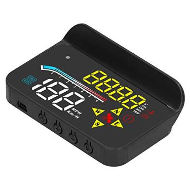Imagem de Car Head Up Display ABS OBD2 GPS HUD HeadUp Display Digital Car Speed ​​Projector Universal para Veículos Em Conformidade Com Os Padrões OBD II Peças Automotivas