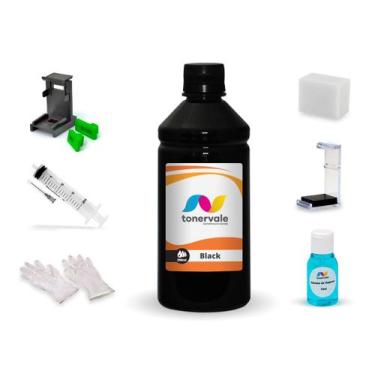 Imagem de Tinta Para HP 4648 662 - CZ103AB Black 250ml Linha Platinum - Toner Va