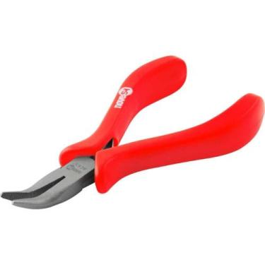 Imagem de Alicate Bico Meia Cana 4.1/2'' Curvo Aço Carbono Polido Nove54
