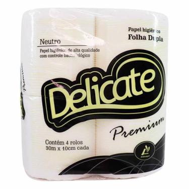 Imagem de Papel Higiênico Folha Dupla Delicate Premium 64 Unidades - Artlimp