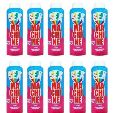 Imagem de Kit 10 Sex Machine Energético Concentrado 20Ml Pepper Blend - Ppper Bl
