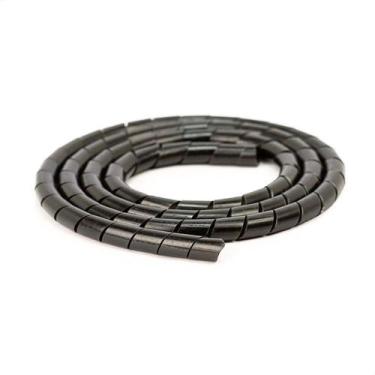 Imagem de Organizador Fios e Cabos Spiraduto 1/4 Preto - 3 Metros - DUTOPLAST
