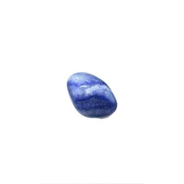 Imagem de Pedra Quartzo Azul Rolado Natural - 1 Unidade - Sol de Lotus
