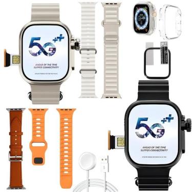 Imagem de Relógio Inteligente Smart Watch Ultra 3 AI 5G Chip Nfc Gps ChatGpt Res