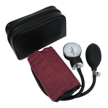 Imagem de Esfigmomanômetro Aneróide Accumed-glicomed Aneroide Premium Cor Vinho 