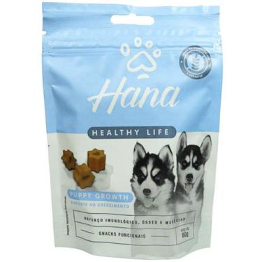 Imagem de Hana Puppy Growth Suporte ao Crescimento 80g Snacks Para Cães Filhotes