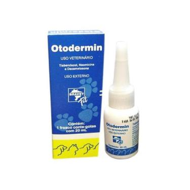 Imagem de Otodermin para Cães e Gatos 20ml - Bravet