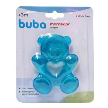 Imagem de Mordedor De Aguá Buba 3m+ Livre BPA Urso Todas As Cores 5226, Rosa