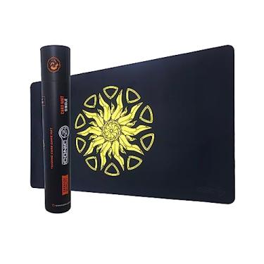 Imagem de Tapete de jogo icônico Pro PC Gear portátil para um jogador I 61 cm x 35 cm I com tubo de transporte - superfície premium, lisa e durável. Tipo gráfico - Branco