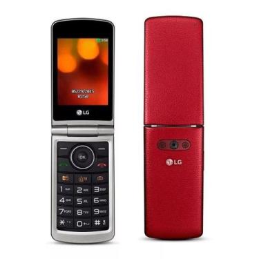 Imagem de Celular Lg G360 Dual Sim Flip Tela 3.0 Câmera Rádio Fm - Vermelho - LG