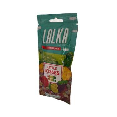Imagem de Bala Lalka Hard Candy Little Kisses Mixed Fruits 60g