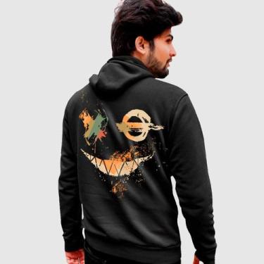 Imagem de Blusa Moletom Genuine Grit Masculina Estampada Algodão 30.1 Smiley, Pr