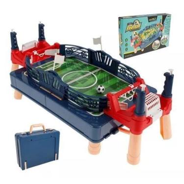 Imagem de Mini pebolim - Mini jogo futebol mesa,Mini pinball futebol mesa - Giwi