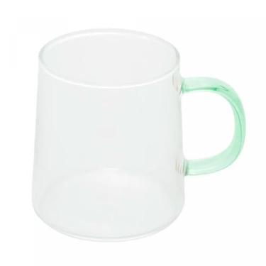 Imagem de Conjunto 2 Canecas de Vidro Borossilicato com Alça Fun Verde 320ml 293
