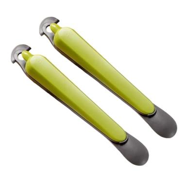 Imagem de ＫＬＫＣＭＳ 2 utensílios de cozinha removedor de frutas laranja, dispositivo criativo, fácil de abrir, ferramenta para descascar frutas, para restaurante e casa, Verde