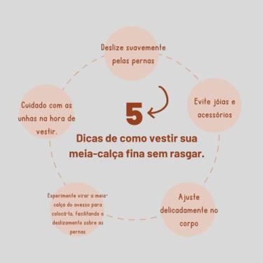 Imagem de Meia Calça Fem Trifil Fio 40 Opaca Clássica Com Elastano , Preto, G