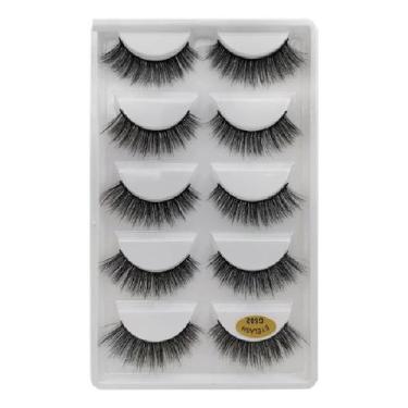 Imagem de Kit 20 Pares Cilios Postiços Mink G502 G508 G601 G602 - Eyelash