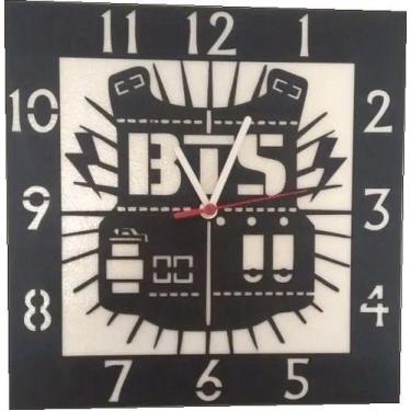 Imagem de Relogio Bts Parede - Ecolaser